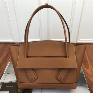 Bottega Veneta Arco 48 Bag 7455 Caramel Grainy Calfskin