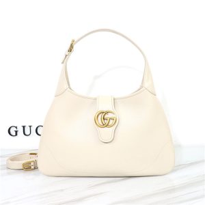 Gucci Aphrodite Medium Replica Shoulder Bag 726274 White Leather