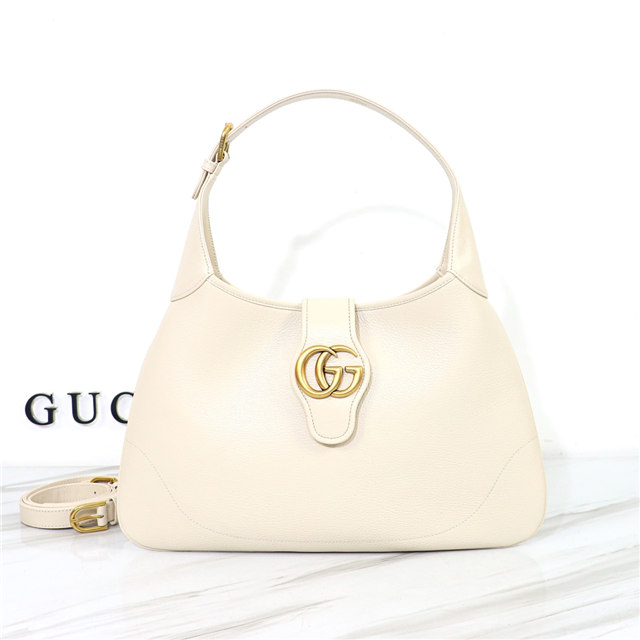 Gucci Aphrodite Medium Replica Shoulder Bag 726274 White Leather