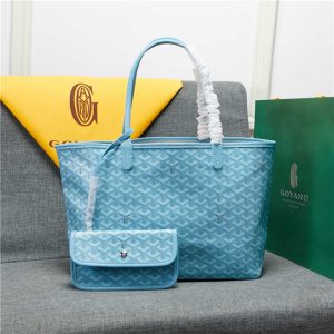 Goyard Saint Louis Tote MM 66162 Light Blue