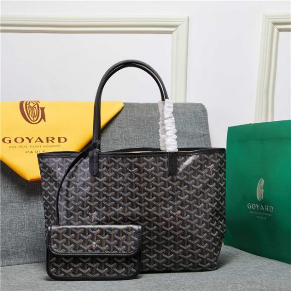 Goyard Saint Louis Tote MM 66162 New Black