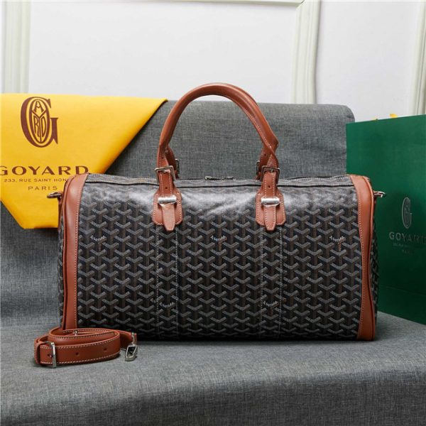 Goyard Travelling bag 66163A Black Tan