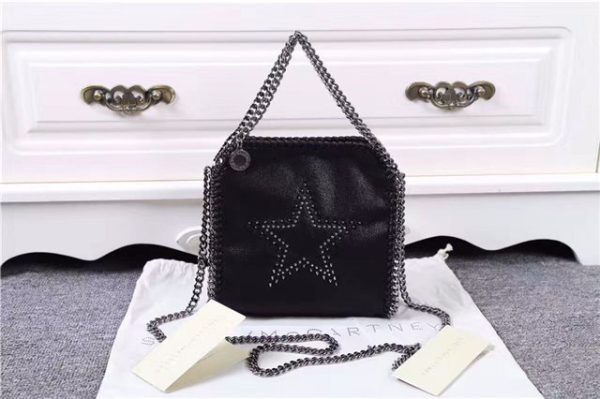 Stella McCartney Tiny Falabella tote 85902 Black