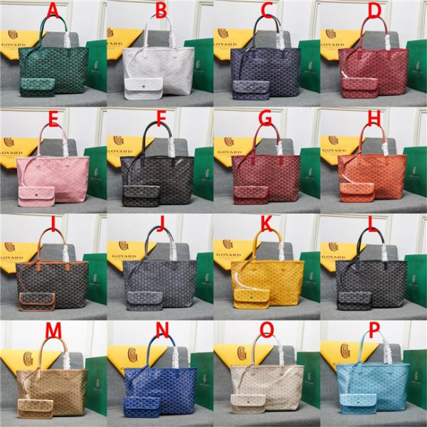 Goyard Saint Louis Tote MM 66162 (Varied Colors) - Image 56