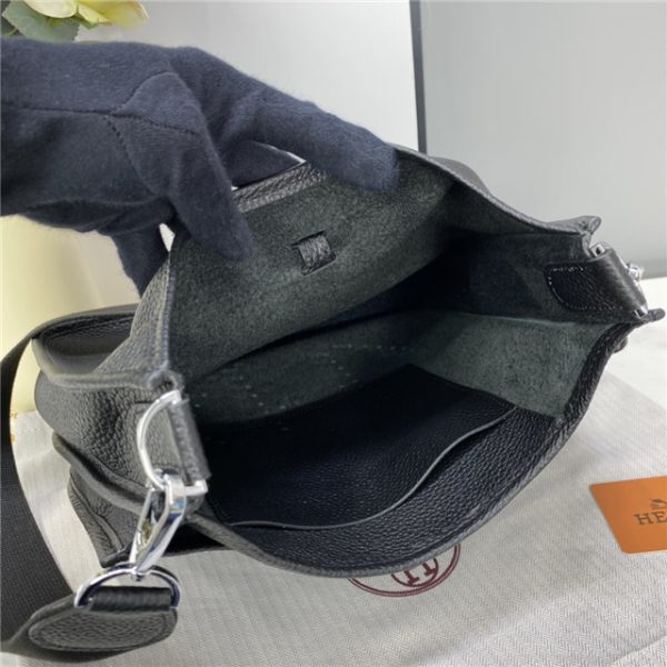 Hermes Evelyne PM Shoulder Bag Clemence 1189 (Varied Colors) - Image 11