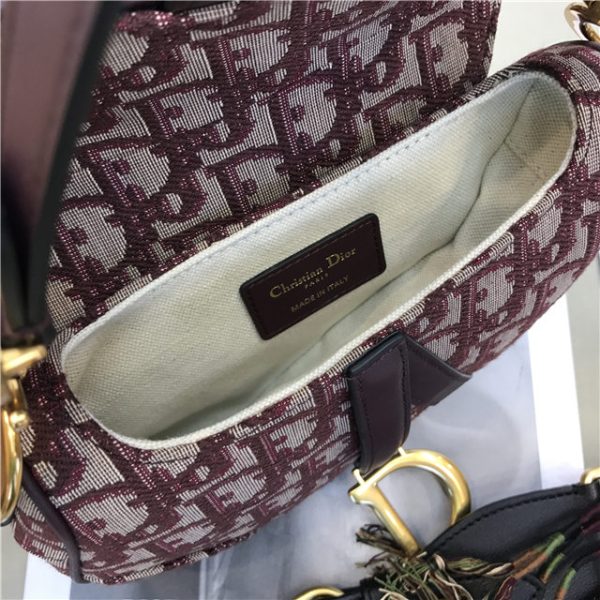 Christian Dior Mini Saddle bag 44602 (Varied Colors) - Image 44