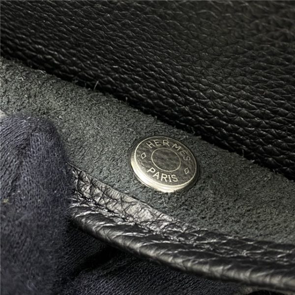 Hermes Evelyne PM Shoulder Bag Clemence 1189 (Varied Colors) - Image 12