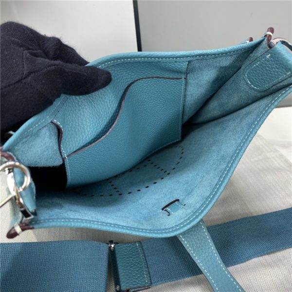 Hermes Evelyne PM Shoulder Bag Clemence 1189 (Varied Colors) - Image 24