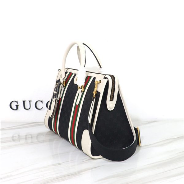 Gucci Medium Canvas Top Handle Bag 715666 (Varied Colors) - Image 12