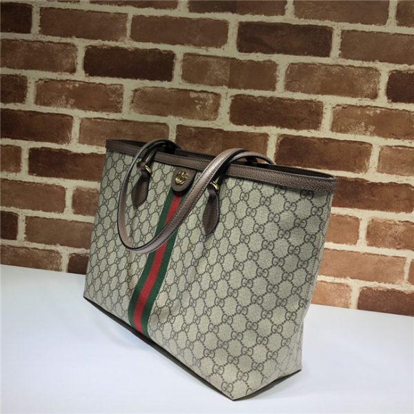 Gucci Ophidia Medium Tote With Web 631685 (Varied Colors) - Image 12