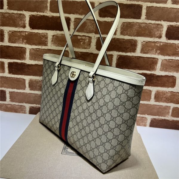 Gucci Ophidia Medium Tote With Web 631685 (Varied Colors) - Image 30
