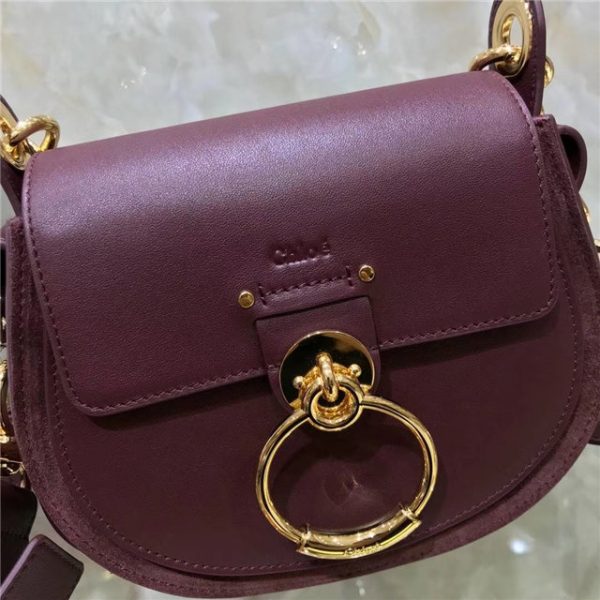 Chloe Small Tess bag 28818 shiny & suede calfskin (Varied Colors) - Image 29