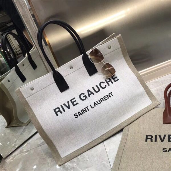 Yves Saint Laurent Rive Gauche Tote Bag 8098 (Varied Colors) - Image 14