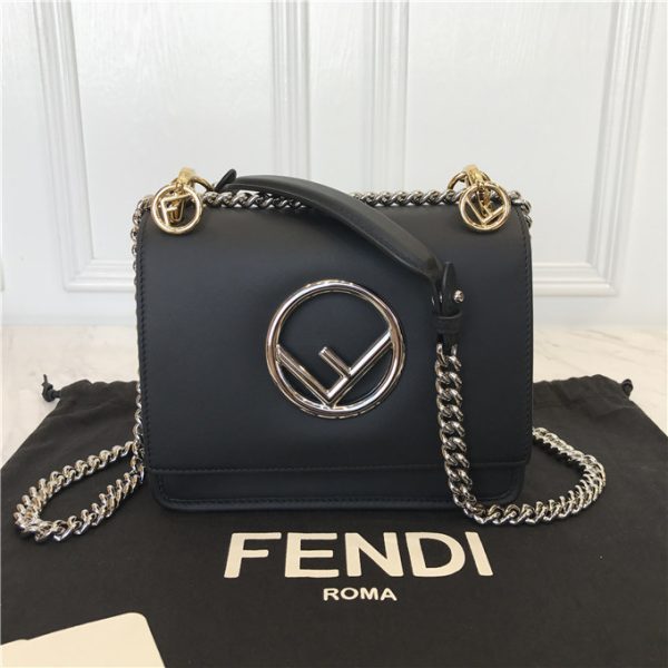 Fendi Kan I small leather bag 55301 (Varied Colors) - Image 3