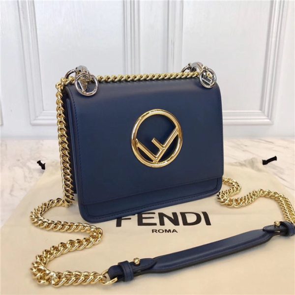 Fendi Kan I small leather bag 55301 (Varied Colors) - Image 12