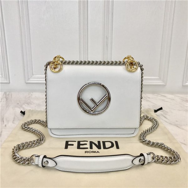 Fendi Kan I small leather bag 55301 (Varied Colors) - Image 30