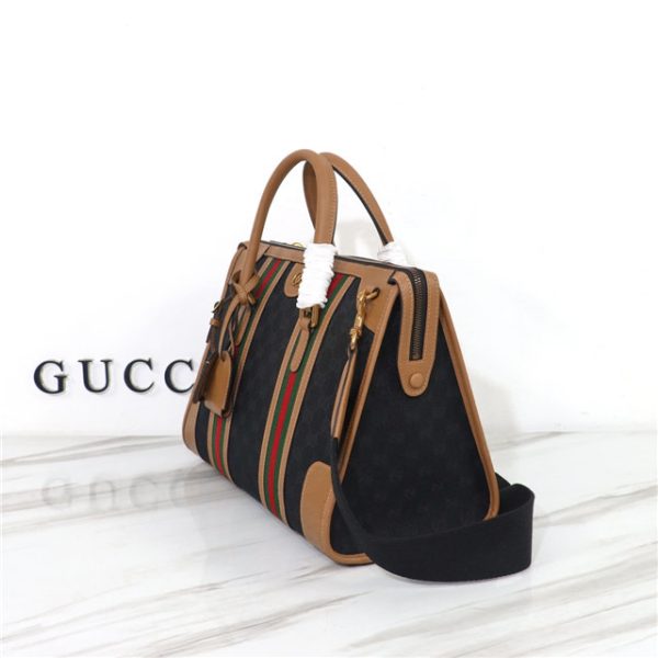 Gucci Medium Canvas Top Handle Bag 715666 (Varied Colors) - Image 3