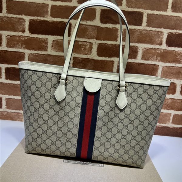 Gucci Ophidia Medium Tote With Web 631685 (Varied Colors) - Image 31
