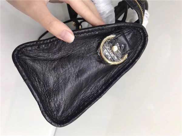 Balenciaga Classic Mini Lambskin City Tote Bag (Varied Colors) - Image 13