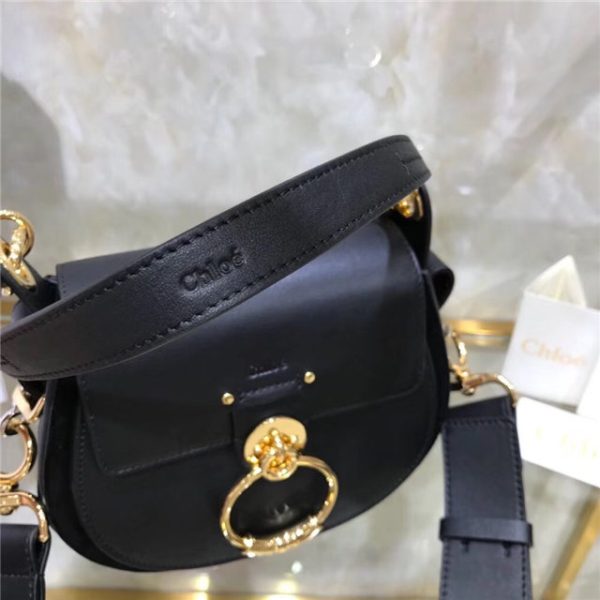 Chloe Small Tess bag 28818 shiny & suede calfskin (Varied Colors) - Image 4