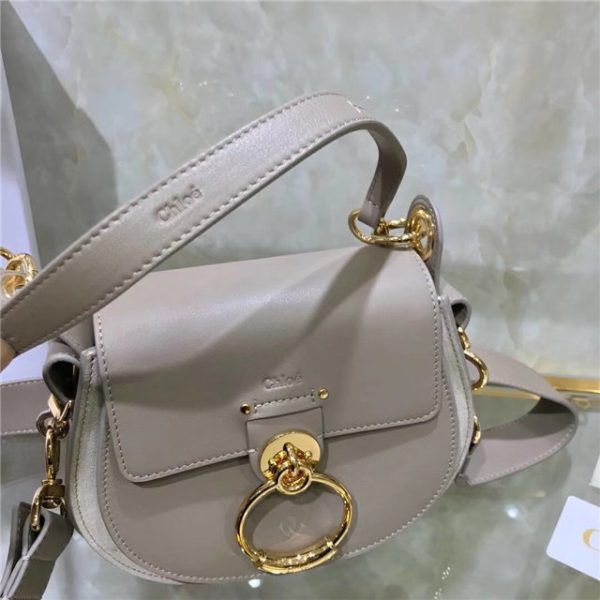 Chloe Small Tess bag 28818 shiny & suede calfskin (Varied Colors) - Image 47