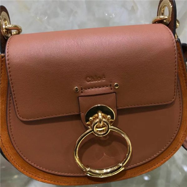 Chloe Small Tess bag 28818 shiny & suede calfskin (Varied Colors) - Image 65