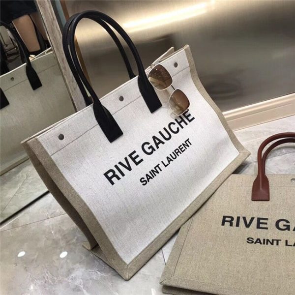 Yves Saint Laurent Rive Gauche Tote Bag 8098 (Varied Colors) - Image 15