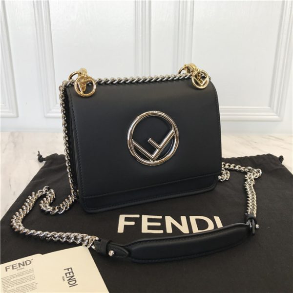 Fendi Kan I small leather bag 55301 (Varied Colors) - Image 4