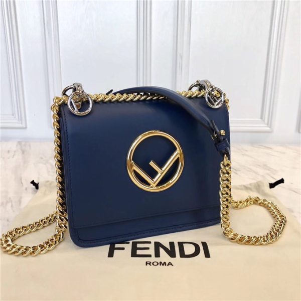Fendi Kan I small leather bag 55301 (Varied Colors) - Image 13