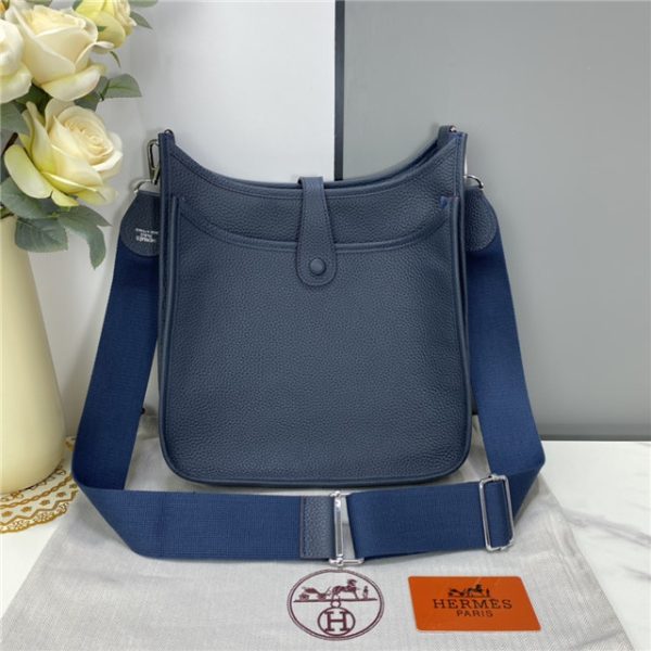 Hermes Evelyne PM Shoulder Bag Clemence 1189 (Varied Colors) - Image 38