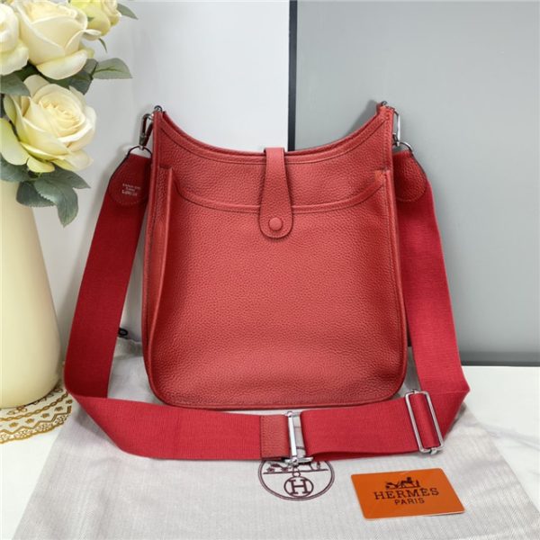 Hermes Evelyne PM Shoulder Bag Clemence 1189 (Varied Colors) - Image 60