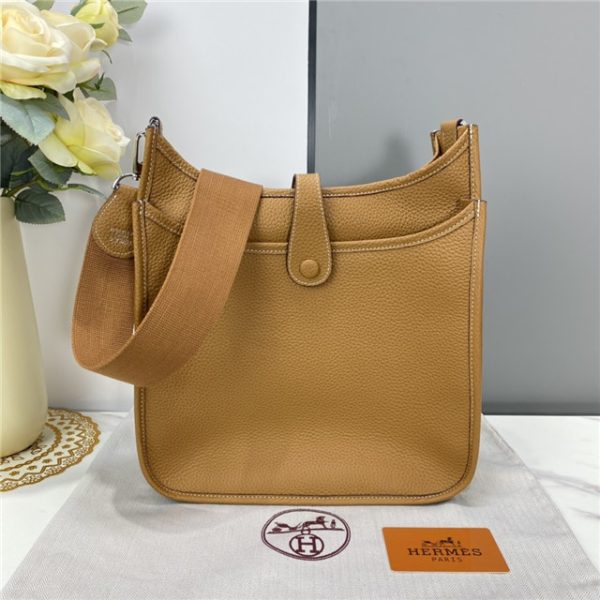 Hermes Evelyne PM Shoulder Bag Clemence 1189 (Varied Colors) - Image 71
