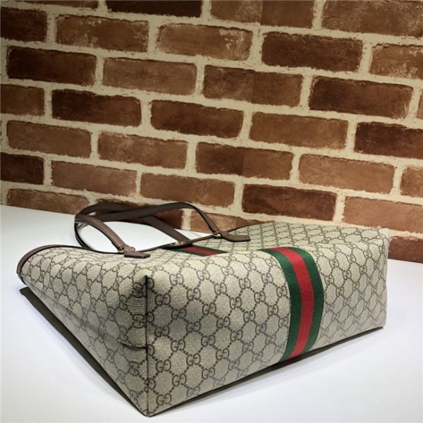 Gucci Ophidia Medium Tote With Web 631685 (Varied Colors) - Image 14