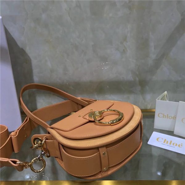 Chloe Small Tess bag 28818 shiny & suede calfskin (Varied Colors) - Image 13