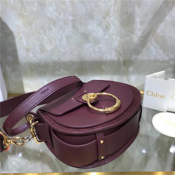 Chloe Small Tess bag 28818 shiny & suede calfskin (Varied Colors) - Image 31