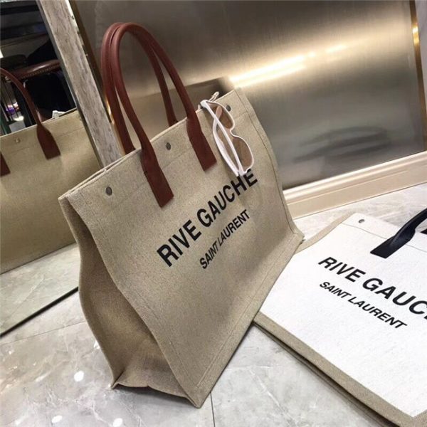 Yves Saint Laurent Rive Gauche Tote Bag 8098 (Varied Colors) - Image 5