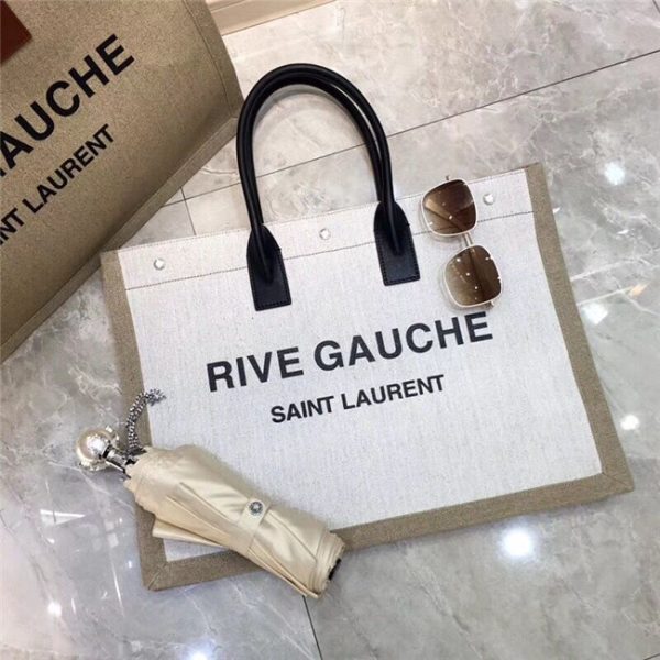 Yves Saint Laurent Rive Gauche Tote Bag 8098 (Varied Colors) - Image 16