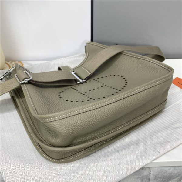 Hermes Evelyne PM Shoulder Bag Clemence 1189 (Varied Colors) - Image 56