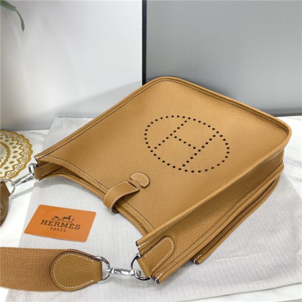Hermes Evelyne PM Shoulder Bag Clemence 1189 (Varied Colors) - Image 72