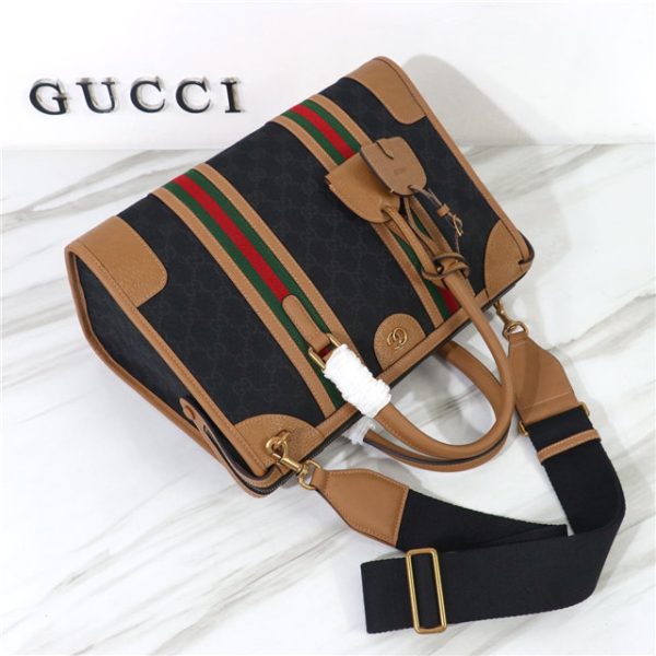 Gucci Medium Canvas Top Handle Bag 715666 (Varied Colors) - Image 5