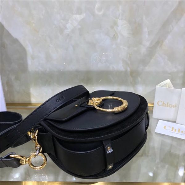 Chloe Small Tess bag 28818 shiny & suede calfskin (Varied Colors) - Image 6