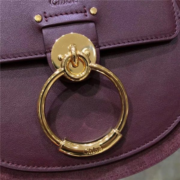 Chloe Small Tess bag 28818 shiny & suede calfskin (Varied Colors) - Image 33