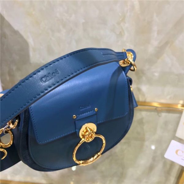 Chloe Small Tess bag 28818 shiny & suede calfskin (Varied Colors) - Image 77