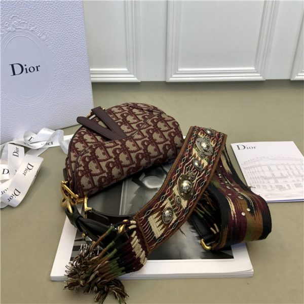 Christian Dior Mini Saddle bag 44602 (Varied Colors) - Image 40