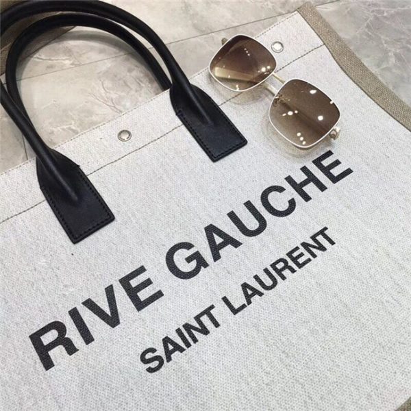 Yves Saint Laurent Rive Gauche Tote Bag 8098 (Varied Colors) - Image 18