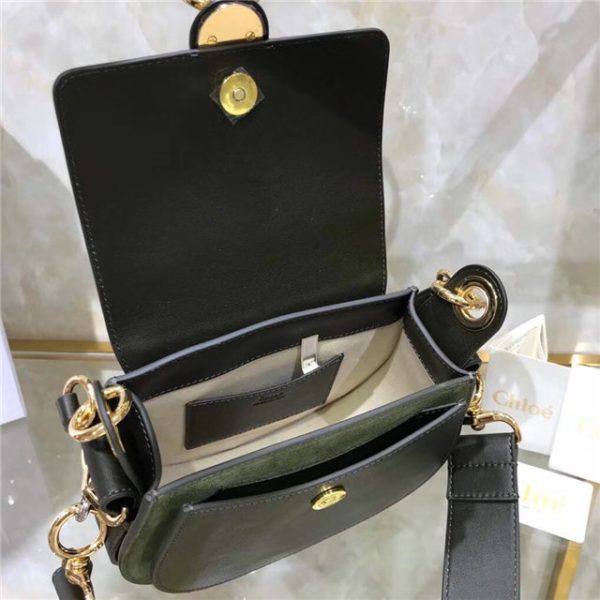 Chloe Small Tess bag 28818 shiny & suede calfskin (Varied Colors) - Image 39