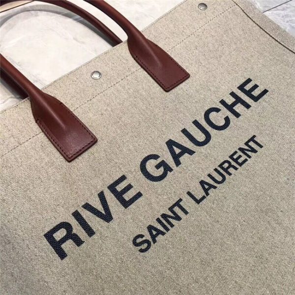 Yves Saint Laurent Rive Gauche Tote Bag 8098 (Varied Colors) - Image 8