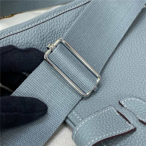 Hermes Evelyne PM Shoulder Bag Clemence 1189 (Varied Colors) - Image 31