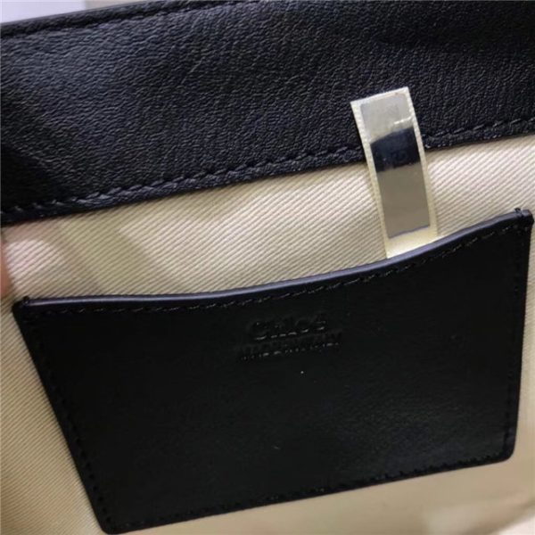 Chloe Small Tess bag 28818 shiny & suede calfskin (Varied Colors) - Image 9