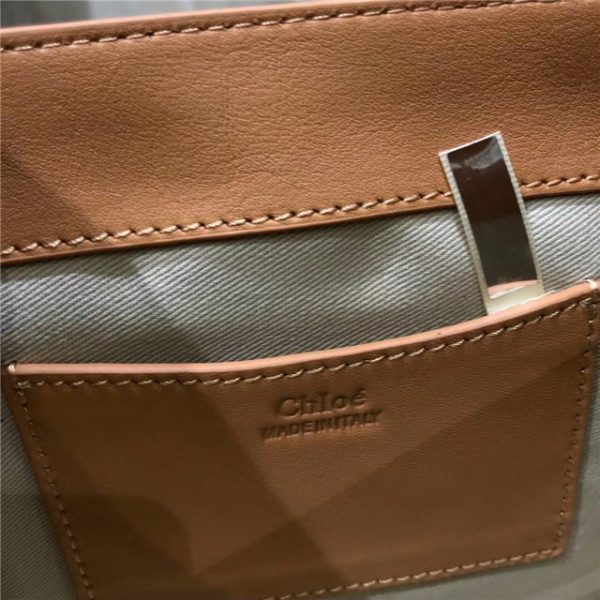 Chloe Small Tess bag 28818 shiny & suede calfskin (Varied Colors) - Image 17